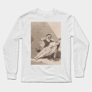 Tantalus by Francisco Goya Long Sleeve T-Shirt